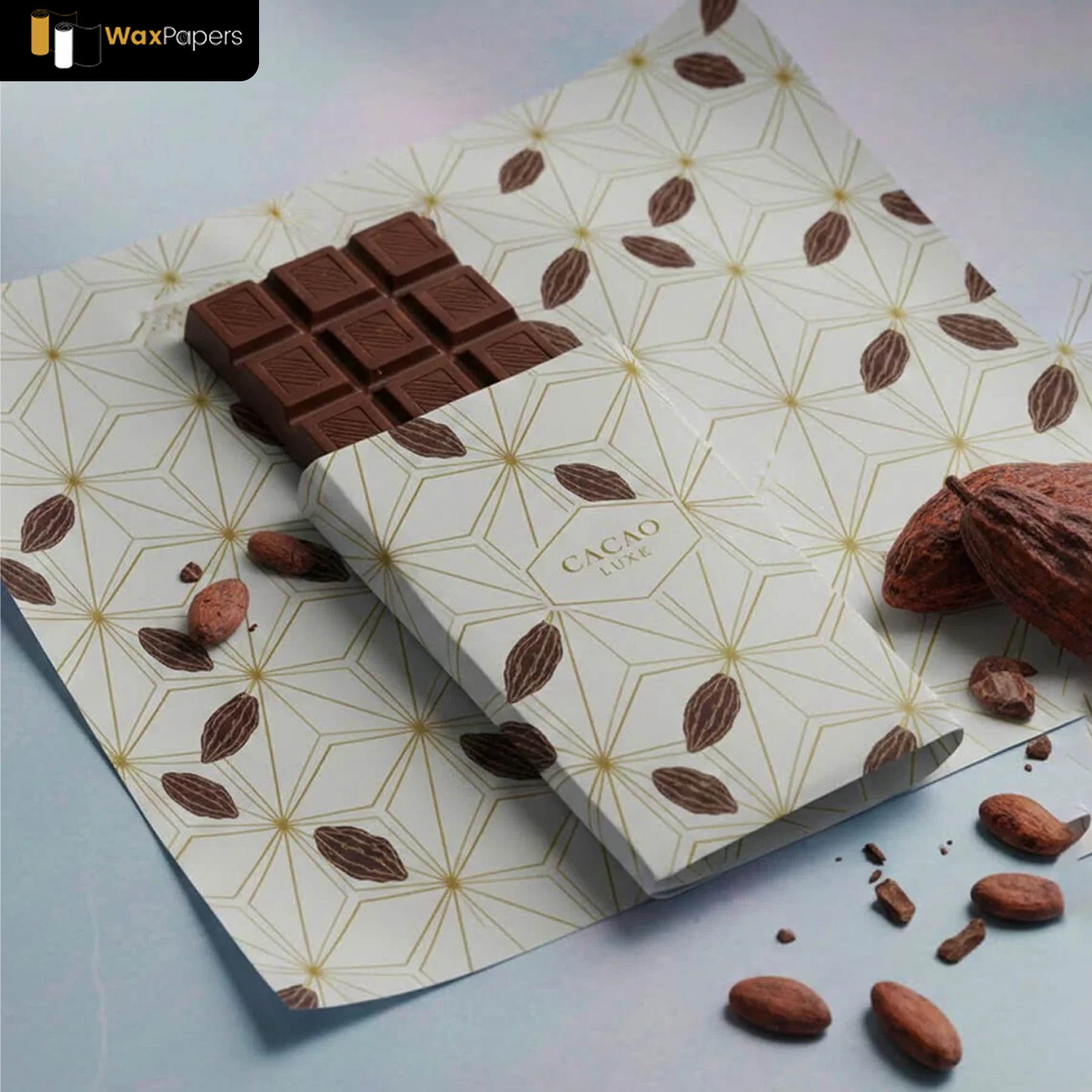 Custom Chocolate Wrapping Paper