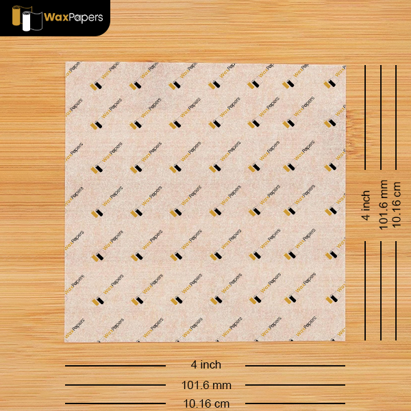 4″x4″ Custom Deli Paper