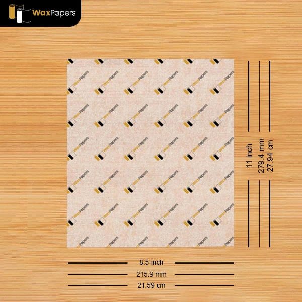 8.5”x11” Custom Parchment Paper