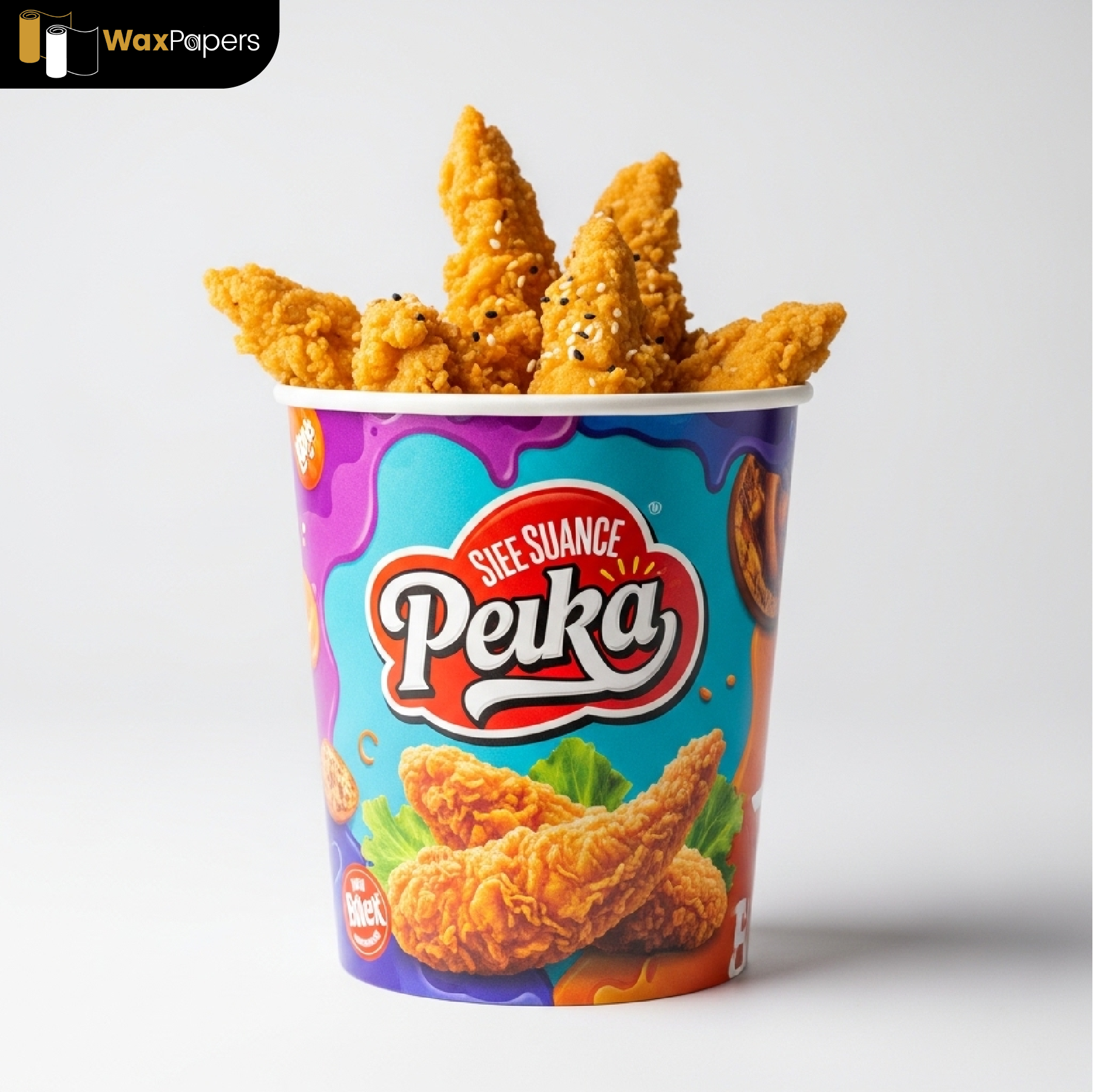 Custom Paper Buckets